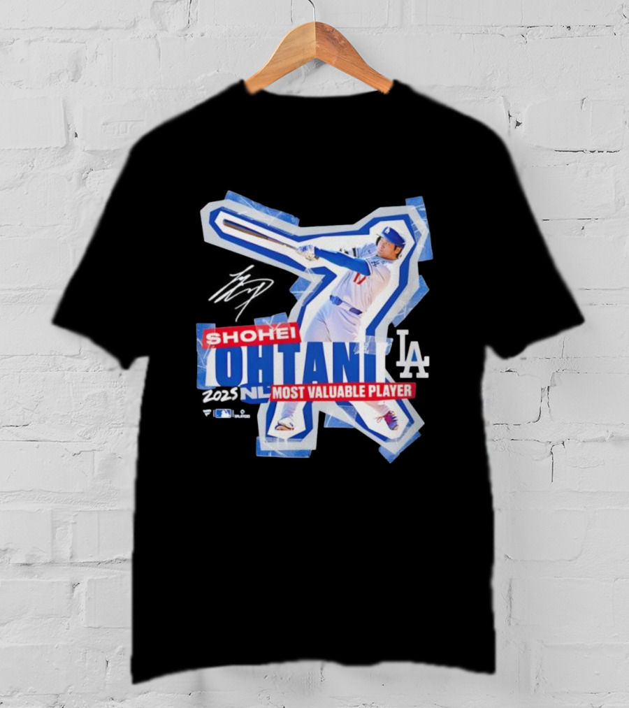 Shohei Ohtani LA Dodgers NL Most Valuable Player T-Shirt