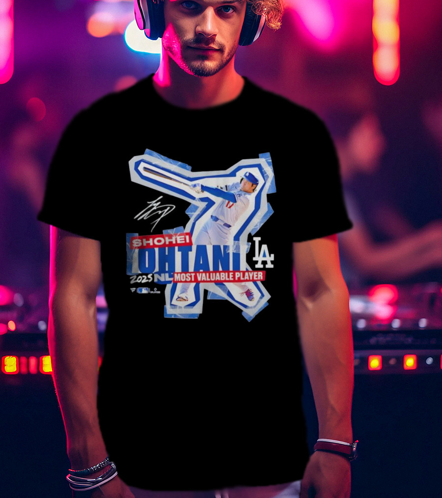 Shohei Ohtani LA Dodgers NL Most Valuable Player T-Shirt
