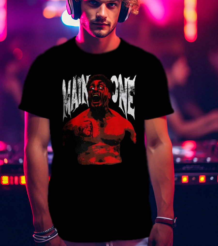 MAIN ONE WWE Wrestling Superstars Iconic Design T-Shirt
