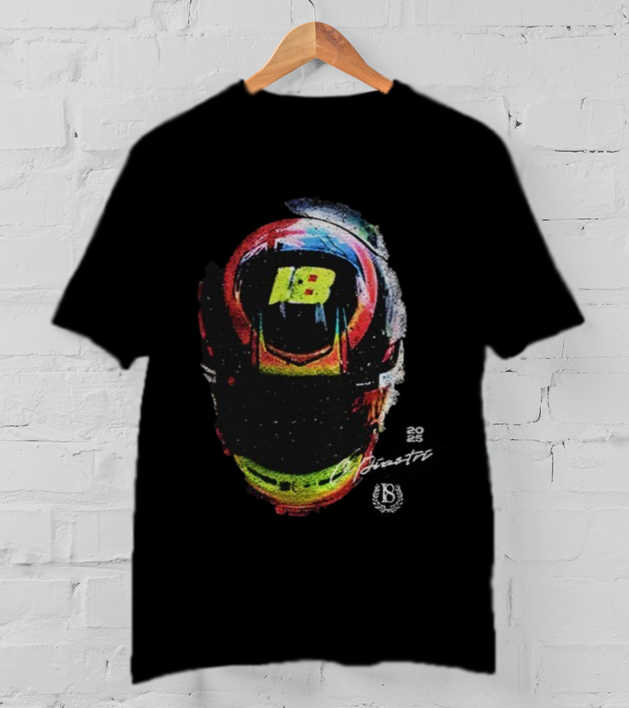 Oscar Piastri F1 Helmet 81 Racing Colors T-Shirt
