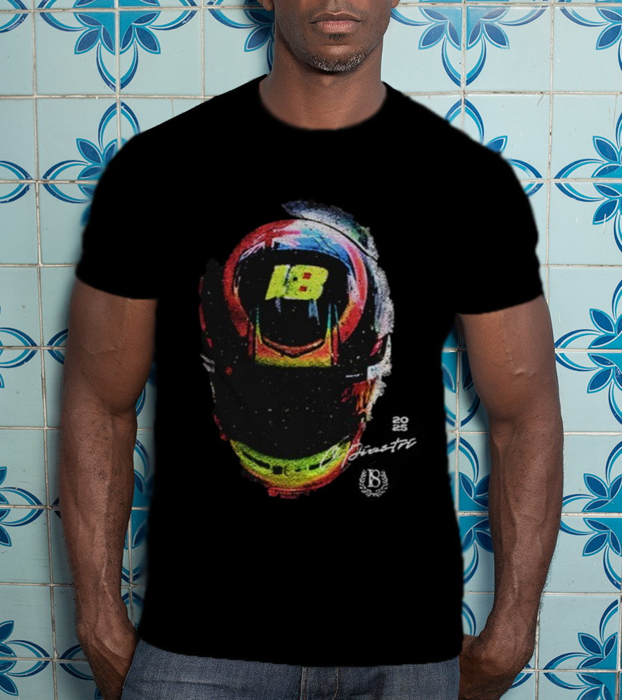 Oscar Piastri F1 Helmet 81 Racing Colors T-Shirt