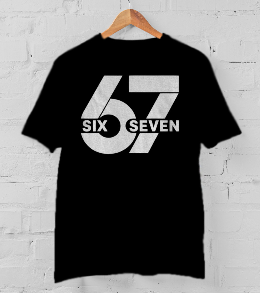 Six Seven 67 Meme Trendy Design T-Shirt