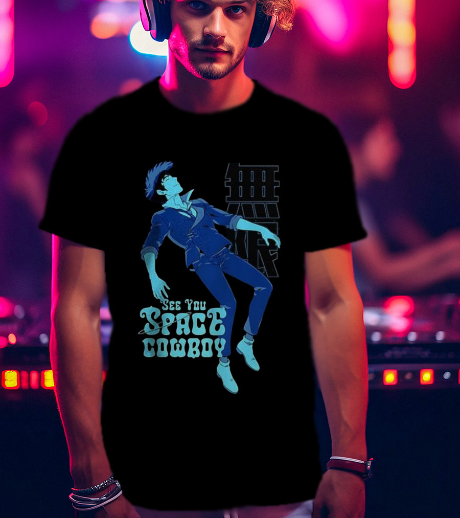 Spike Spiegel See You Space Cowboy Cowboy Bebop Anime T-Shirt
