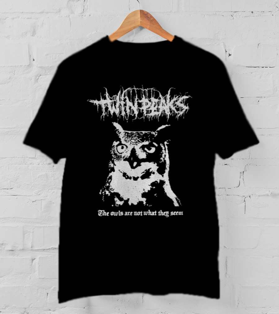Twin Peaks The Owls Are Not What They Seem Mysterious Owl Graphic T-Shirt