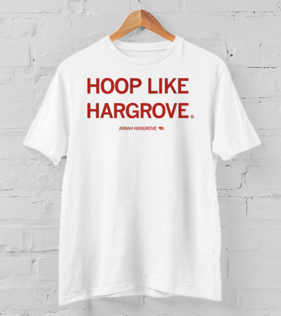 HOOP LIKE HARGROVE Amiah Hargrove T-Shirt