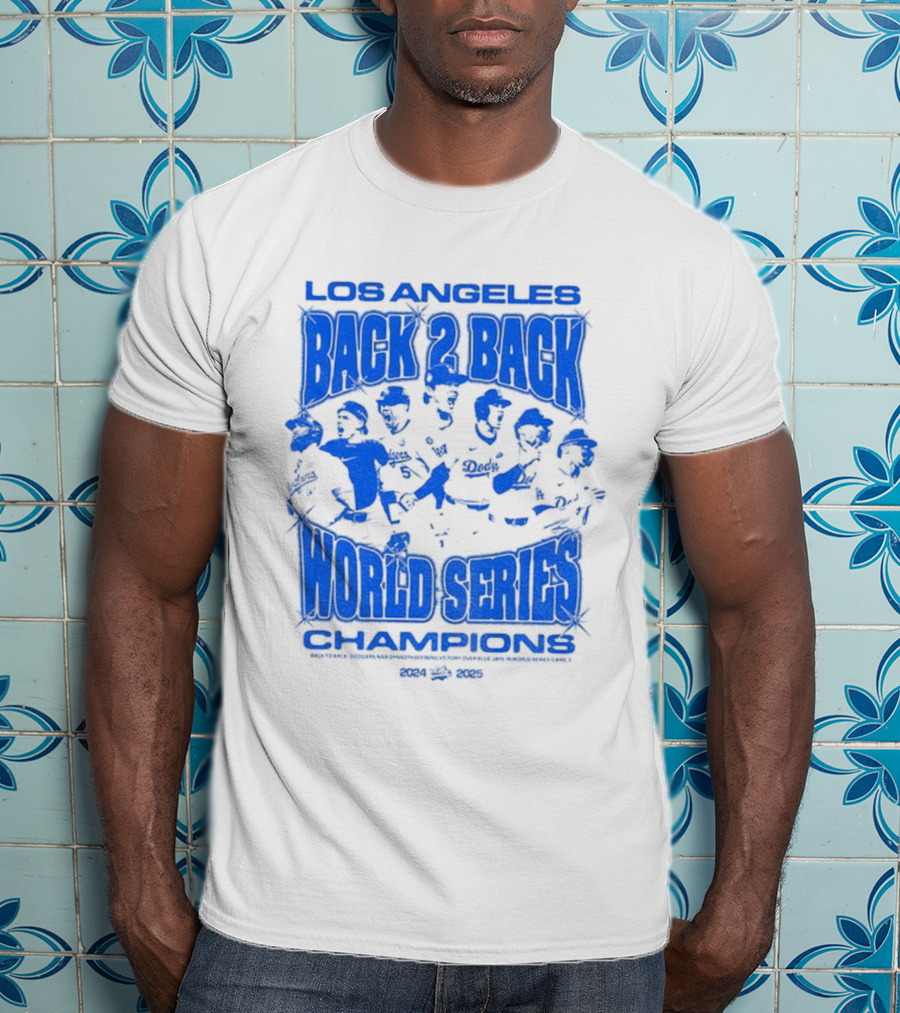 Los Angeles Back 2 Back World Series Champions 1992-1993 T-Shirt
