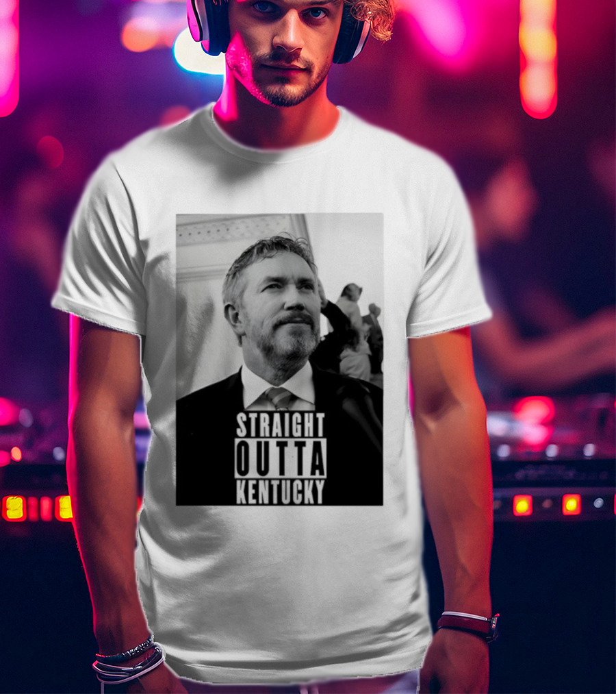 Straight Outta Kentucky Thomas Massie 2025 T-Shirt