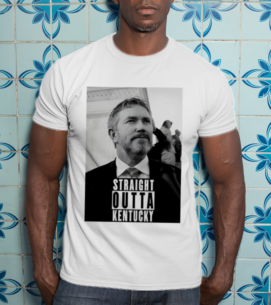 Straight Outta Kentucky Thomas Massie 2025 T-Shirt