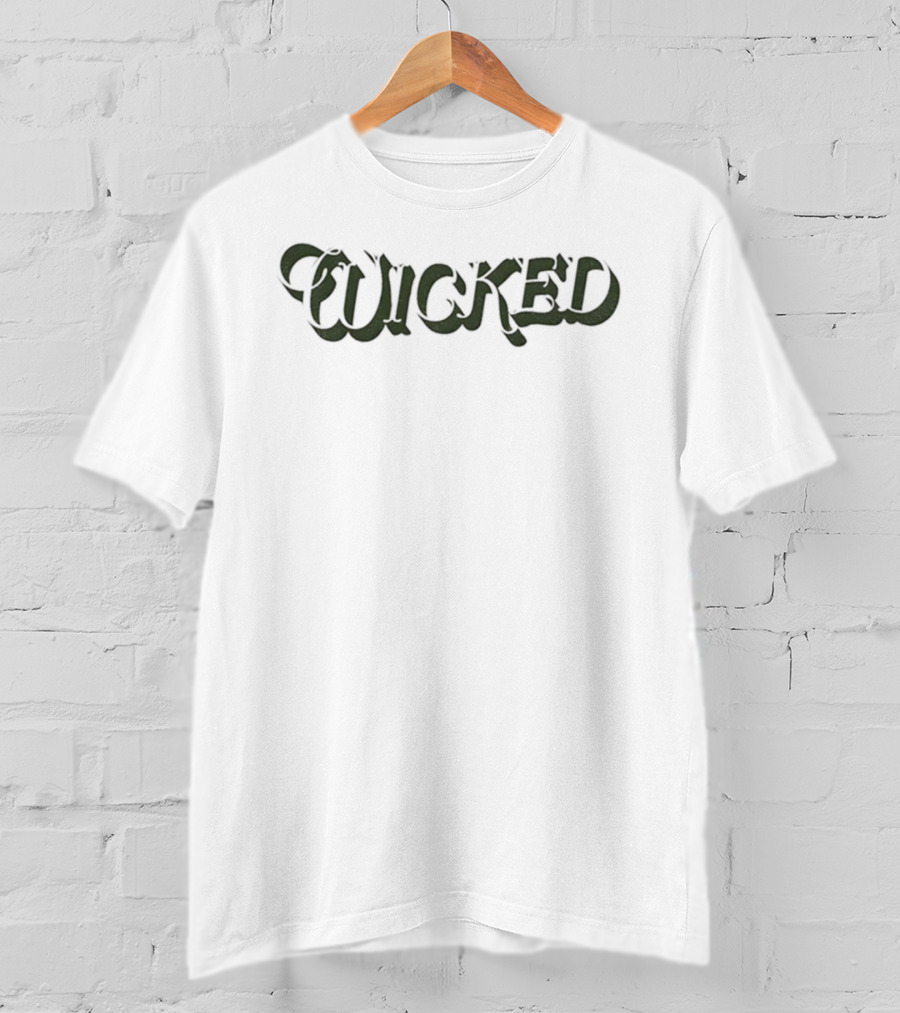 Wicked Movie Classic Text Style T-Shirt