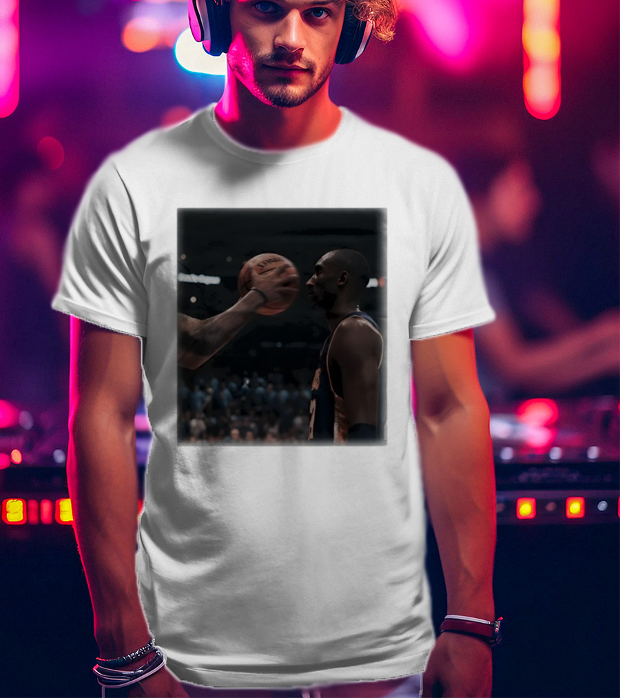 Kobe Mentality Unflinching Stare Basketball Determination T-Shirt