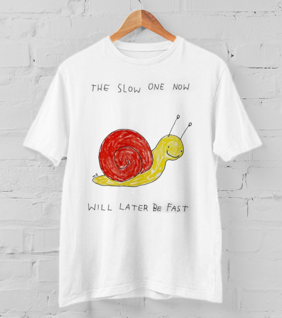 Snail The Slow One Will Later Be Fast T-Shirt