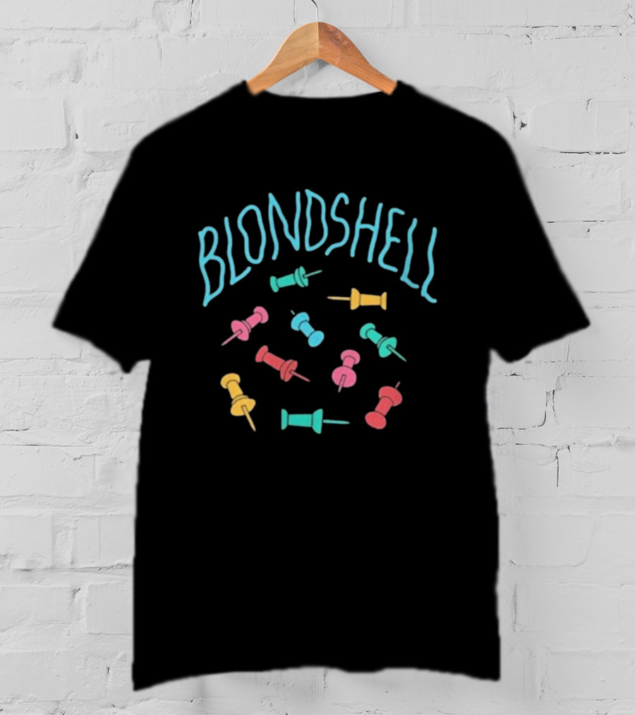 Blondshell Colorful Thumbtack Collection T-Shirt
