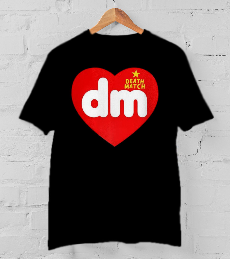 DM DeathMatch Heart Beanbag Bear T-Shirt