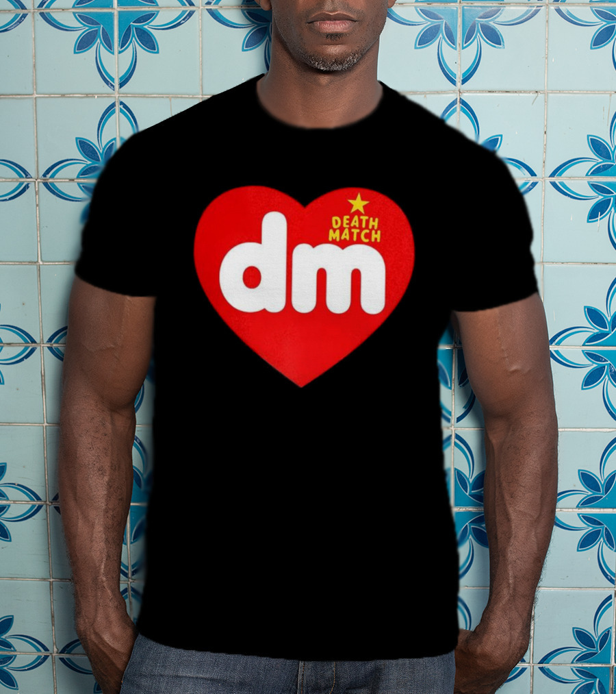 DM DeathMatch Heart Beanbag Bear T-Shirt