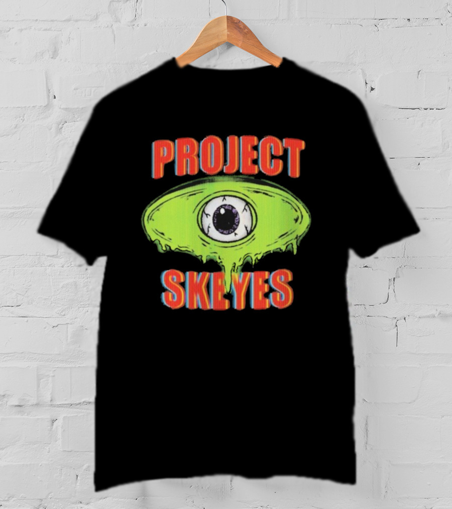 Project Skeyes Groovy Society Eye Motif T-Shirt