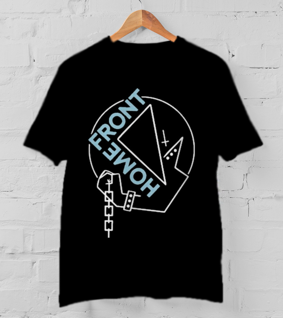 Home Front Young Offender Chain And Geometric Symbol T-Shirt