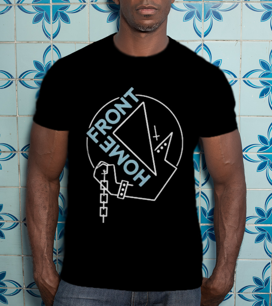Home Front Young Offender Chain And Geometric Symbol T-Shirt