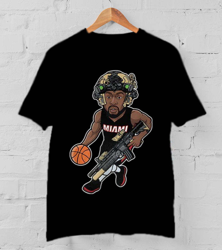 Miami Basketball Soldier Jimmy Butler Miami T-Shirt