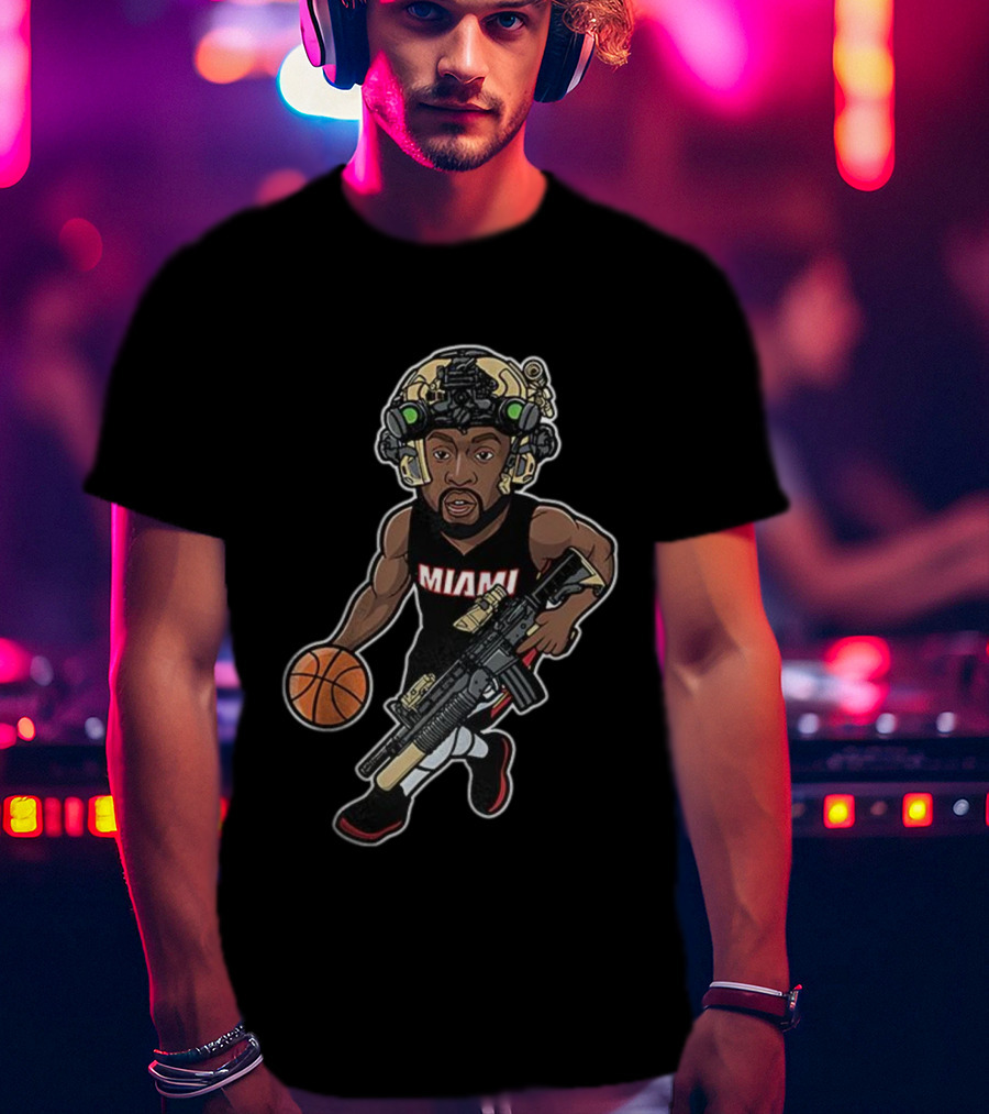 Miami Basketball Soldier Jimmy Butler Miami T-Shirt
