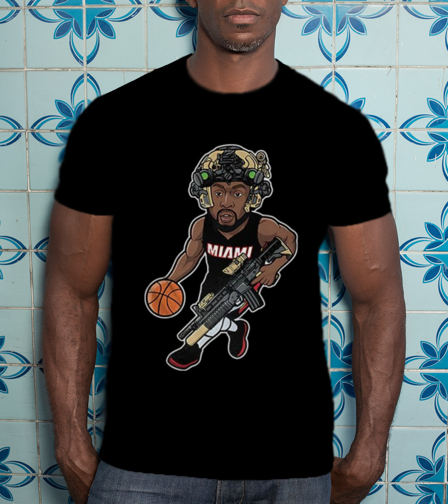 Miami Basketball Soldier Jimmy Butler Miami T-Shirt