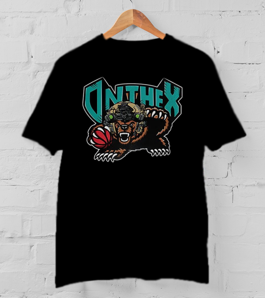 ON THE X Memphis Grizzlies Soldier Mascot T-Shirt