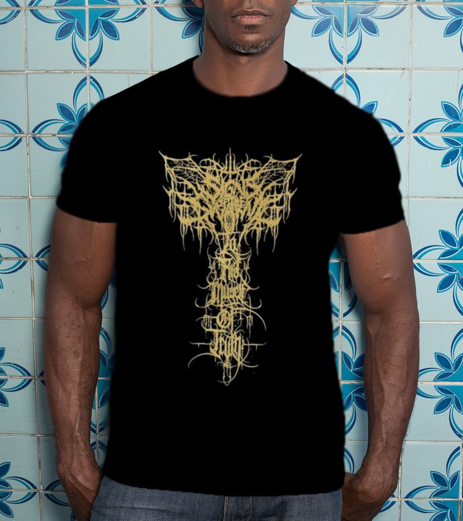Signs Of The Swarm To Rid Myself Of Truth Gold Foil Design T-Shirt