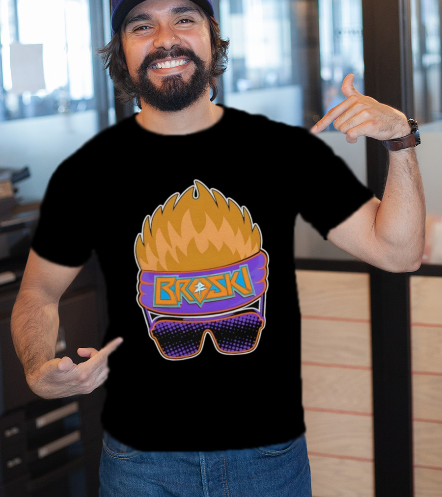 Broski Headband Sunglasses Retro Style Zack Ryder Are You Serious T-Shirt