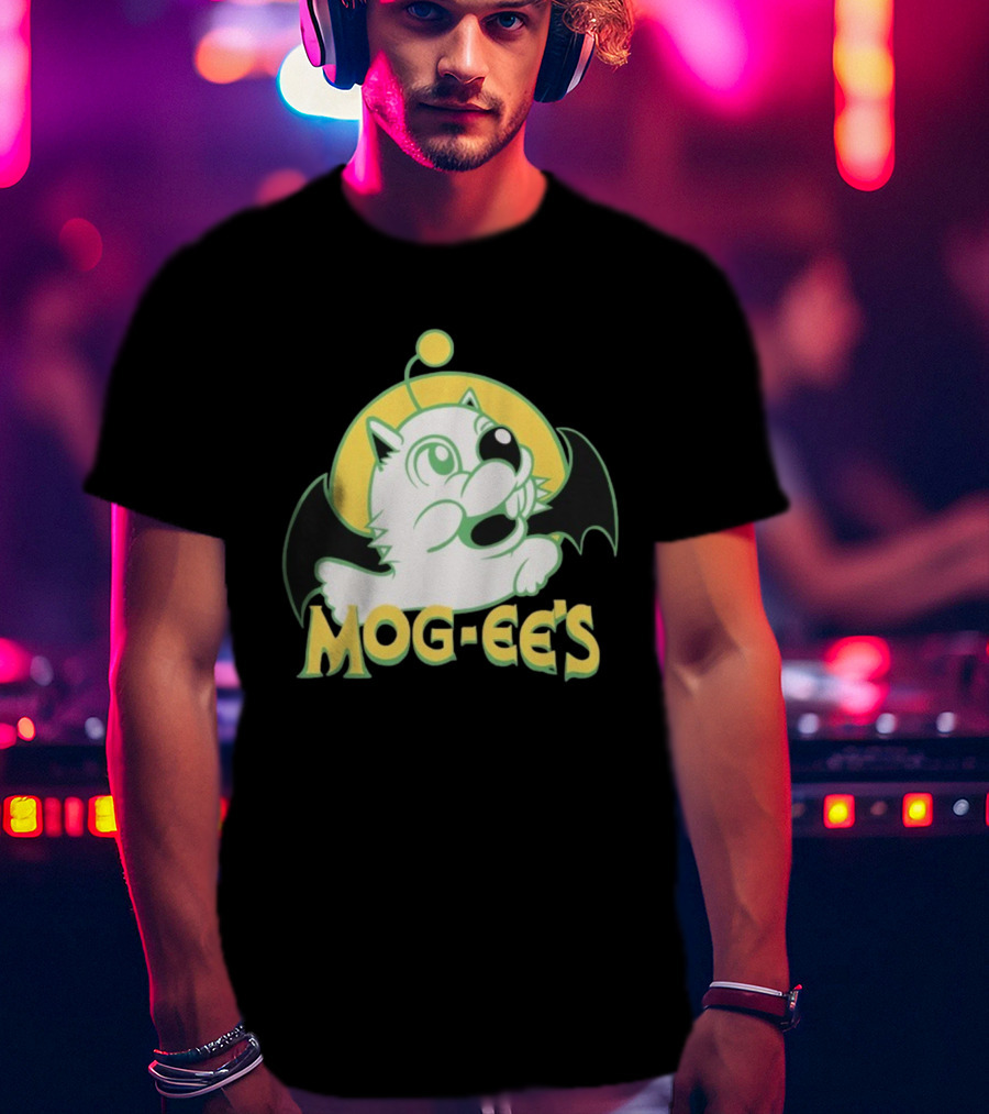 MOG-ee's 4thGEARy Bat Wing Creature Design T-Shirt