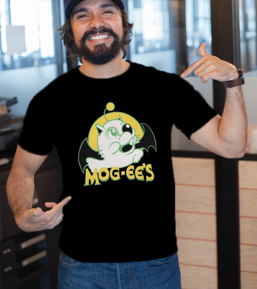 MOG-ee's 4thGEARy Bat Wing Creature Design T-Shirt