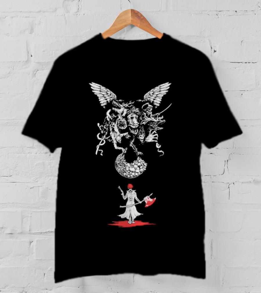 Bloodyfaster Bloodyborne Faster Bloodborne Hunter Art Parody T-Shirt