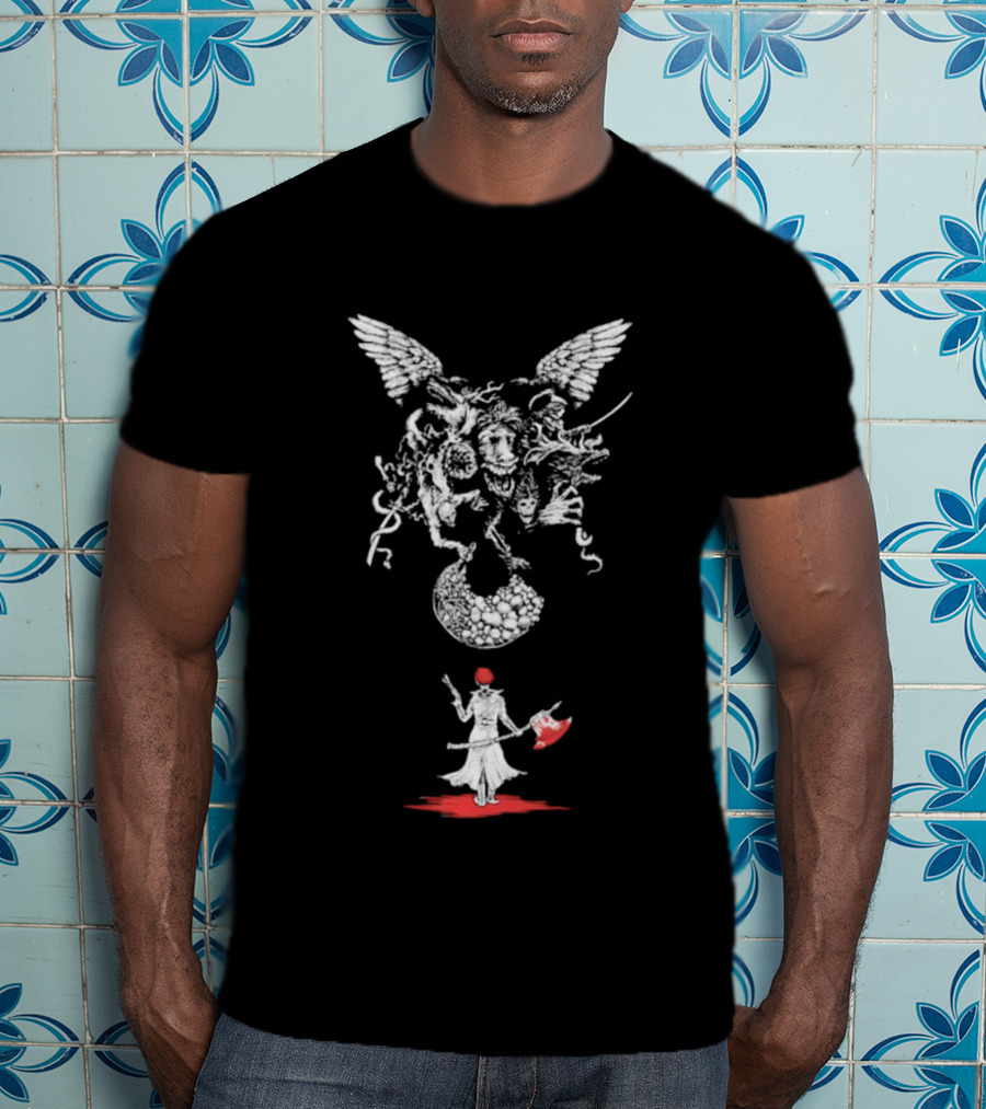 Bloodyfaster Bloodyborne Faster Bloodborne Hunter Art Parody T-Shirt