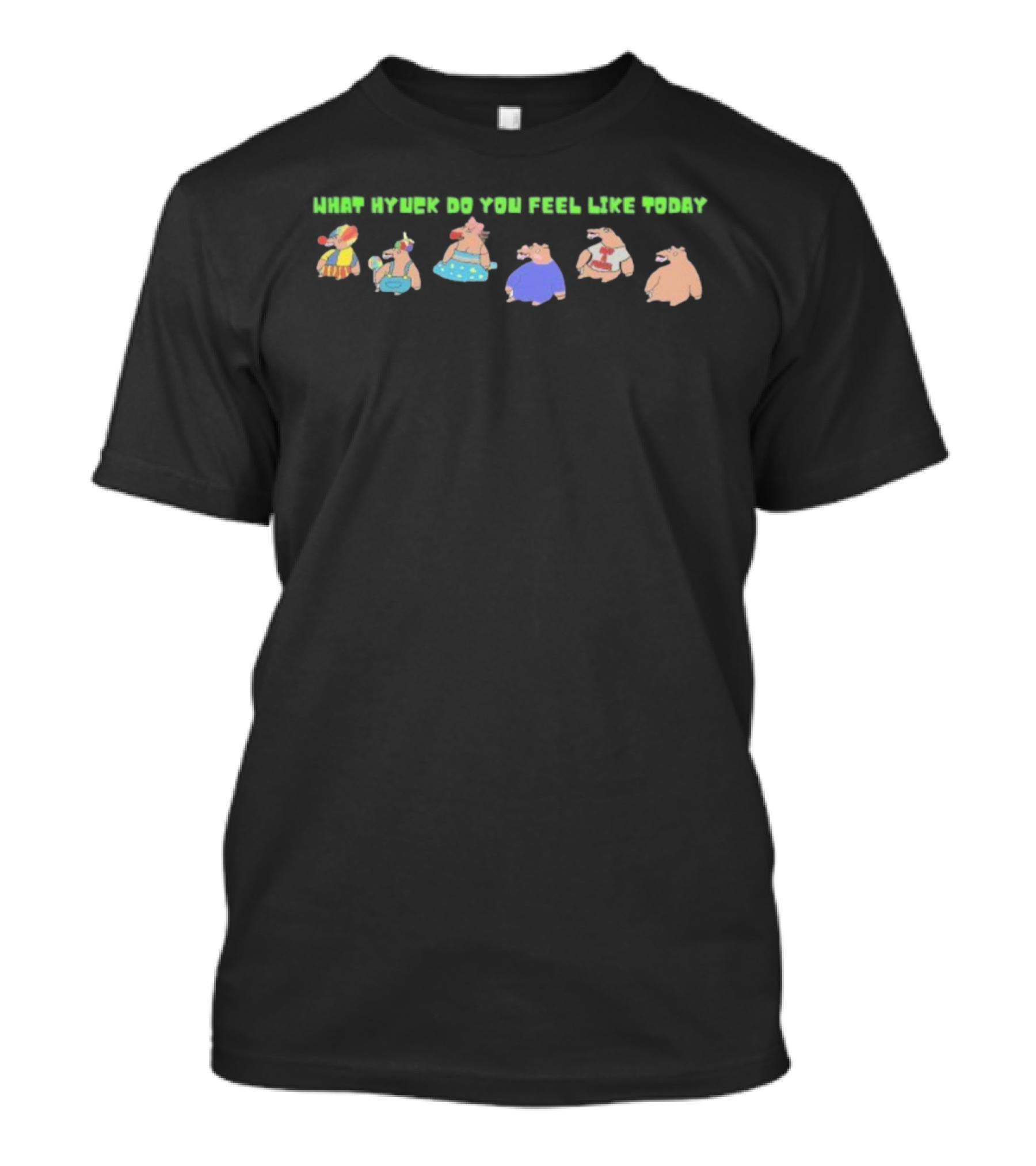 Burr What Hyuck Do You Feel Like Today Family Bears With Clown Costumes T-Shirt