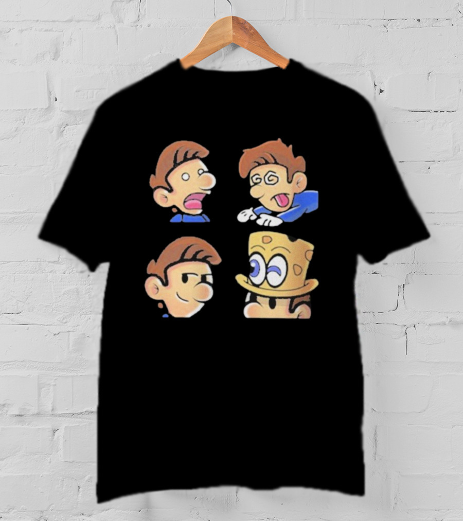 Dave The Many Faces Cartoon Expressions DGR Hat T-Shirt