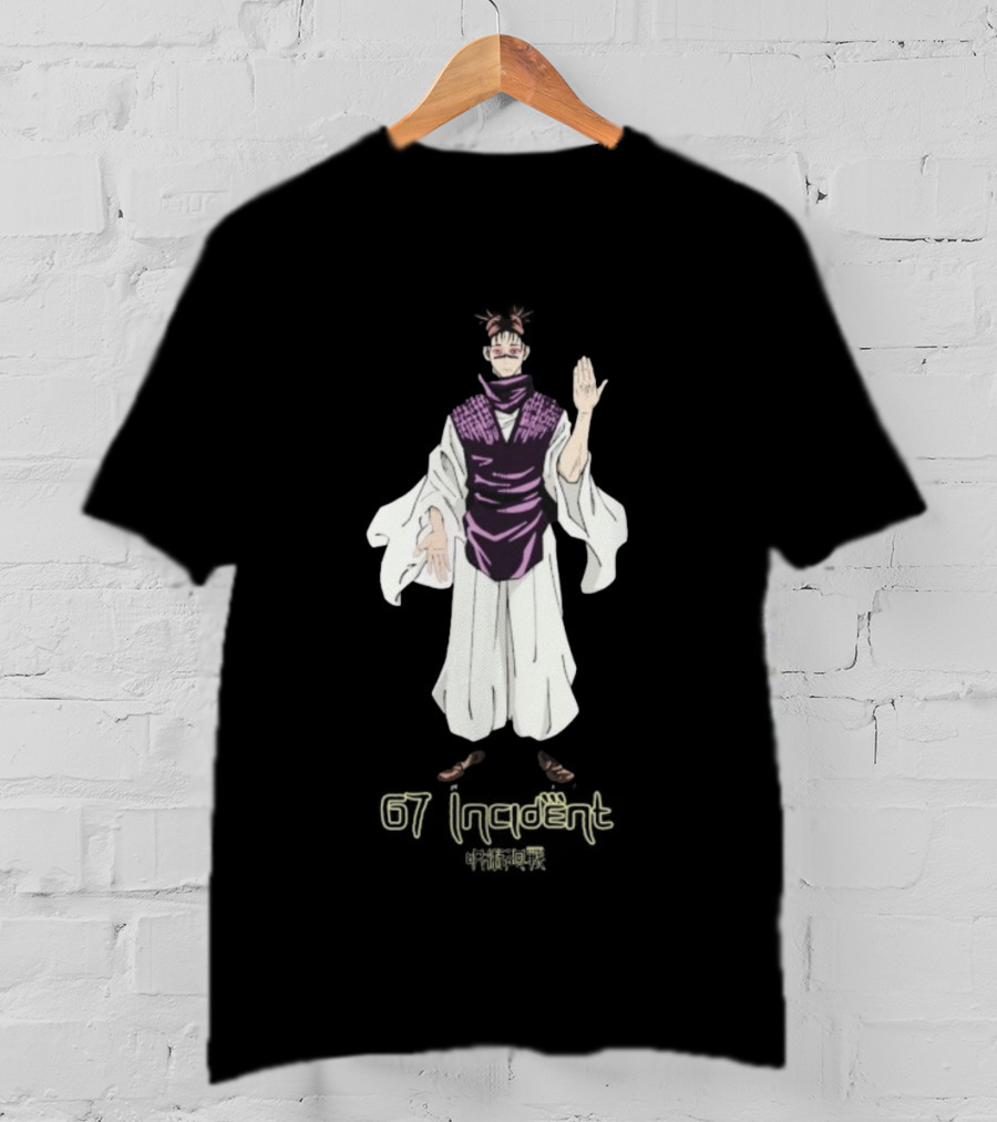 Choso 67 Incident Jujutsu Kaisen Anime Character Purple Robe T-Shirt