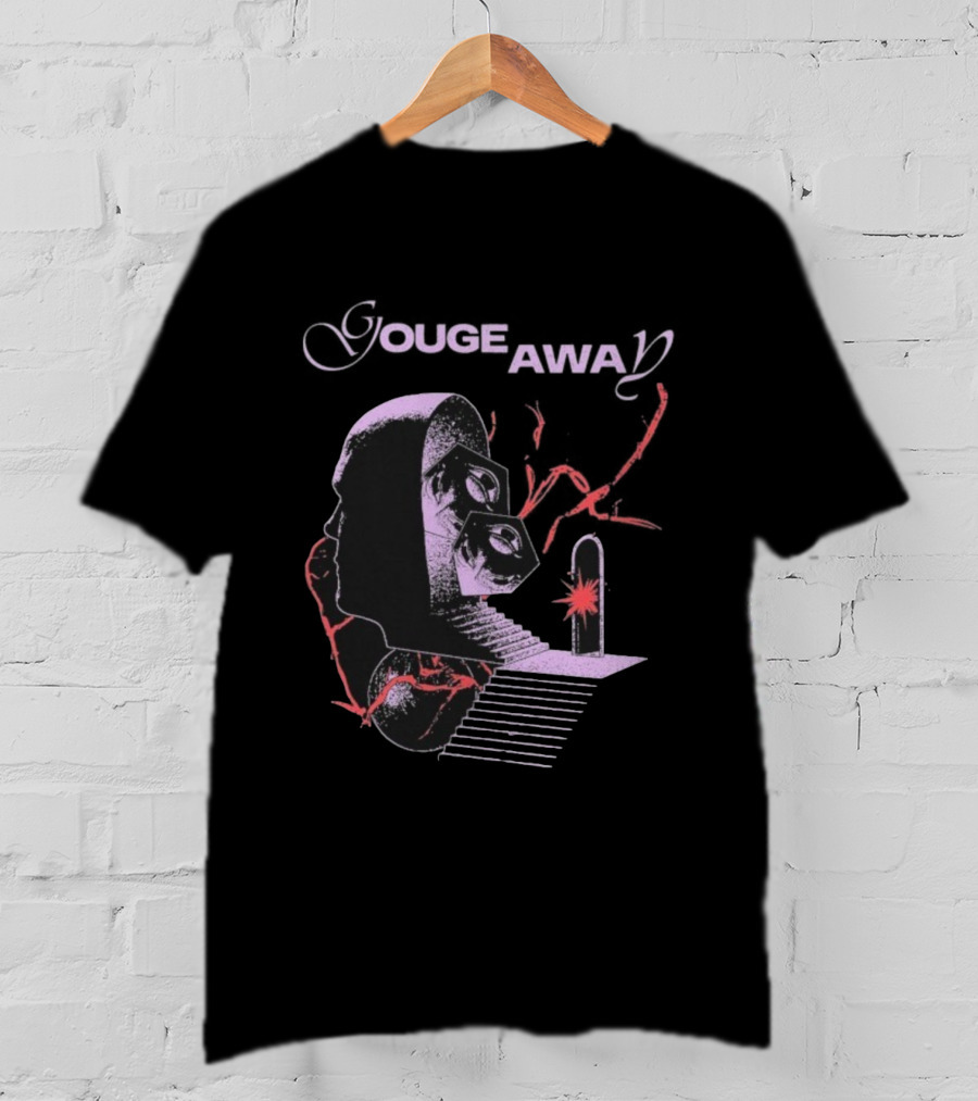 Gouge Away Mind’s Eyes Abstract Profile Vision Burst T-Shirt