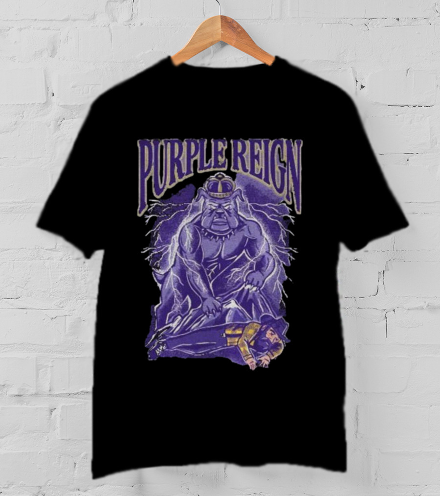 Purple Reign JMU Triumph Over Appalachian State Victory T-Shirt
