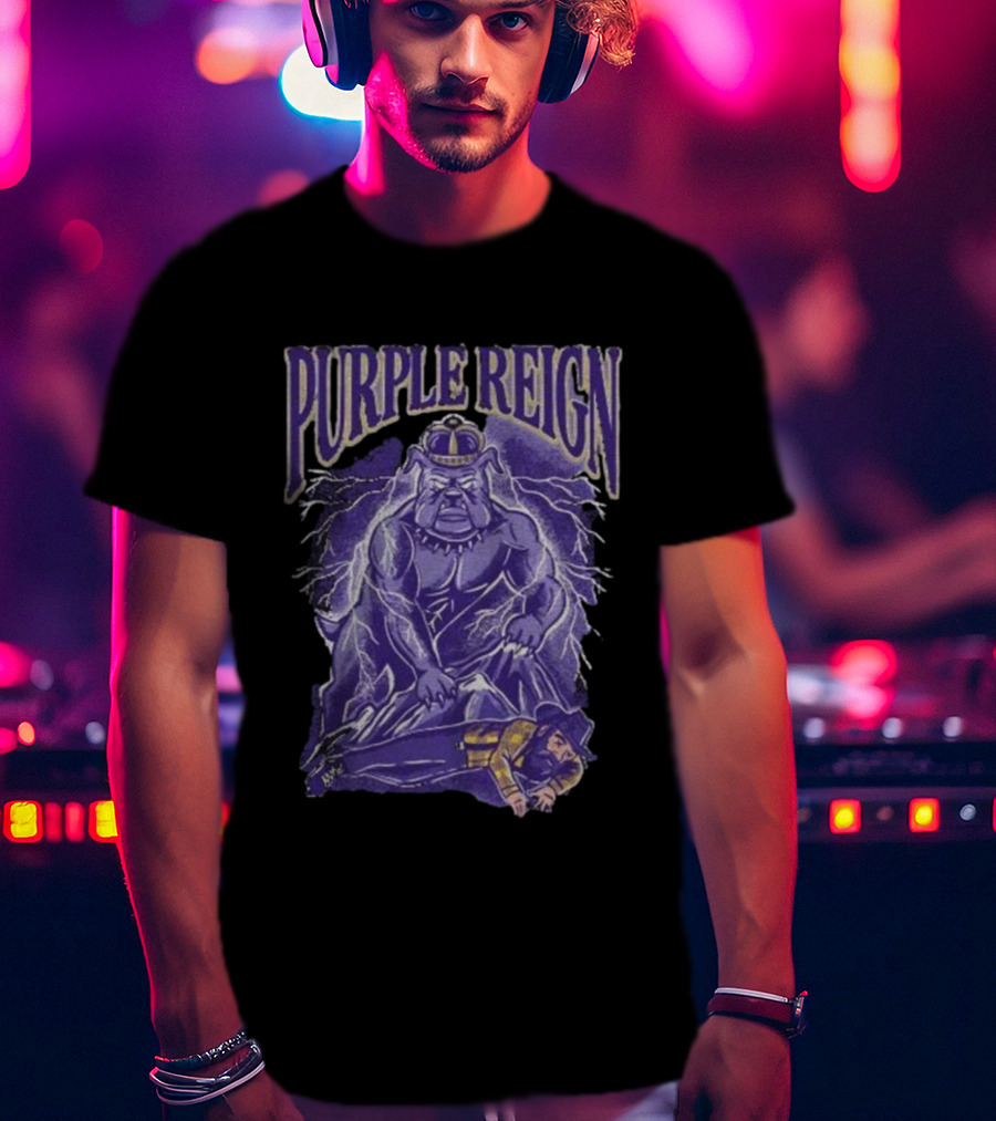 Purple Reign JMU Triumph Over Appalachian State Victory T-Shirt