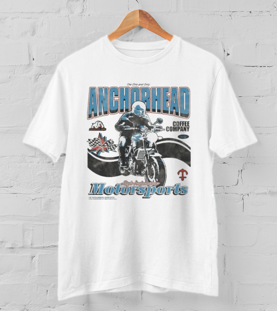 Anchorhead Motorsports High Performance Life The One And Only 2023 Racing Union Jack Checkered Flags T-Shirt