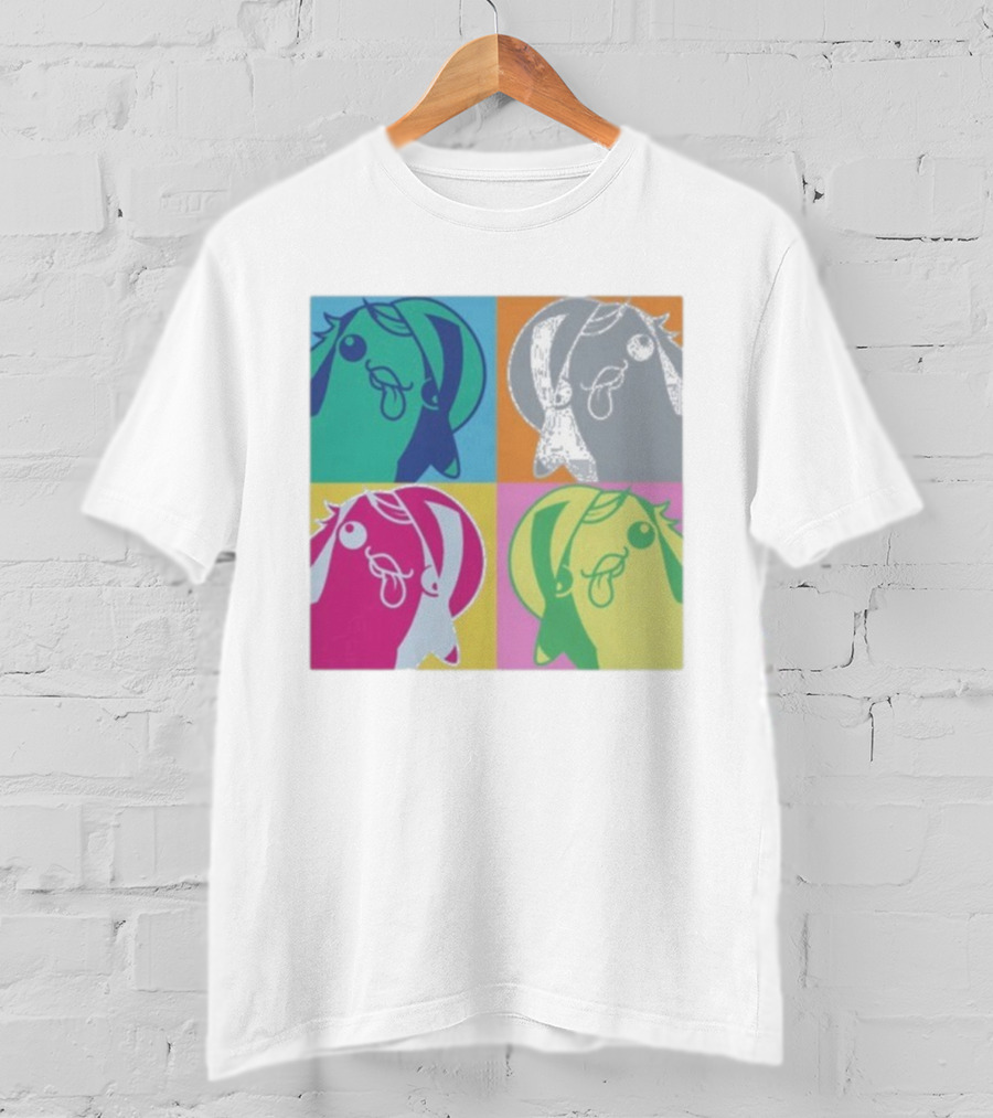 Bird650 Derp Colorful Pop Art Quad T-Shirt