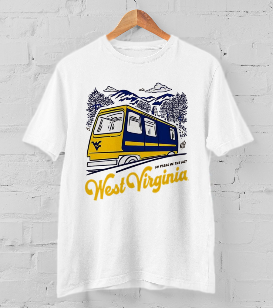 West Virginia 50 Years Of The PRT Anniversary Celebration T-Shirt