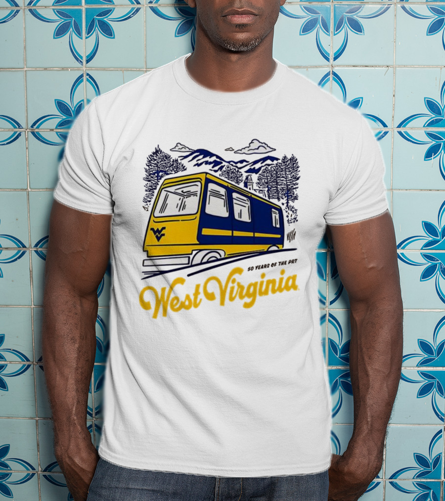 West Virginia 50 Years Of The PRT Anniversary Celebration T-Shirt