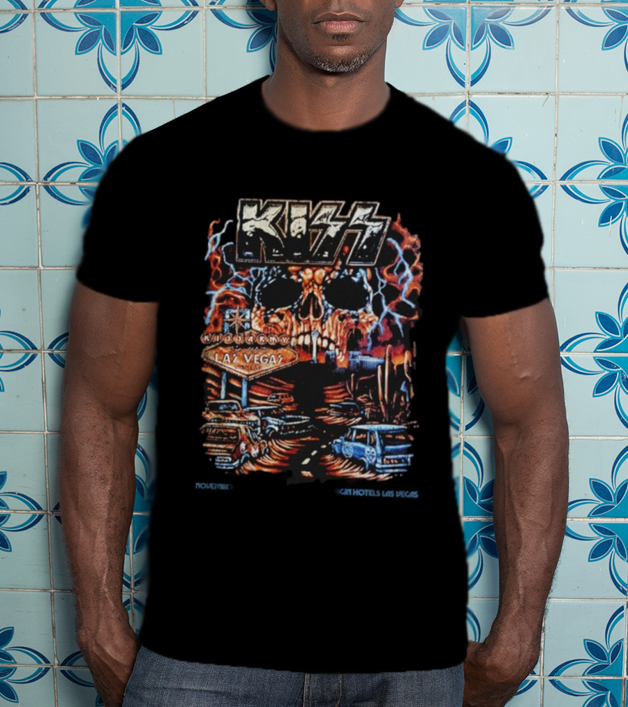 KISS Landlocked Kruise KISSArmy Las Vegas 2025 Virgin Hotels November 14-16 T-Shirt
