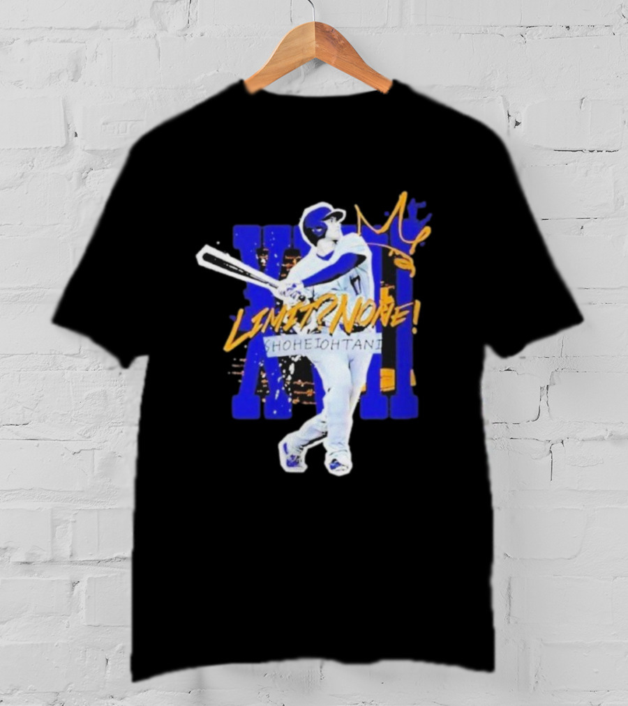 Limit None XVII Shohei Ohtani Baseball Batter Visual T-Shirt