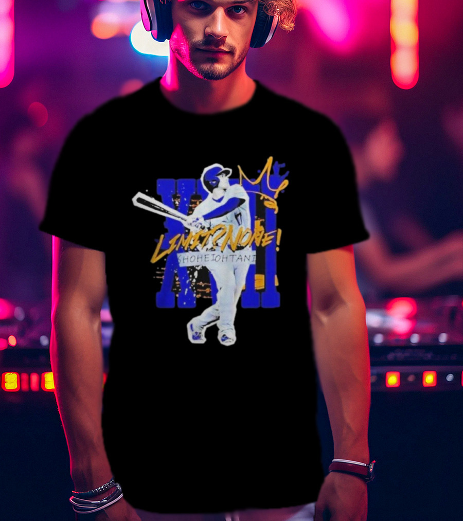 Limit None XVII Shohei Ohtani Baseball Batter Visual T-Shirt