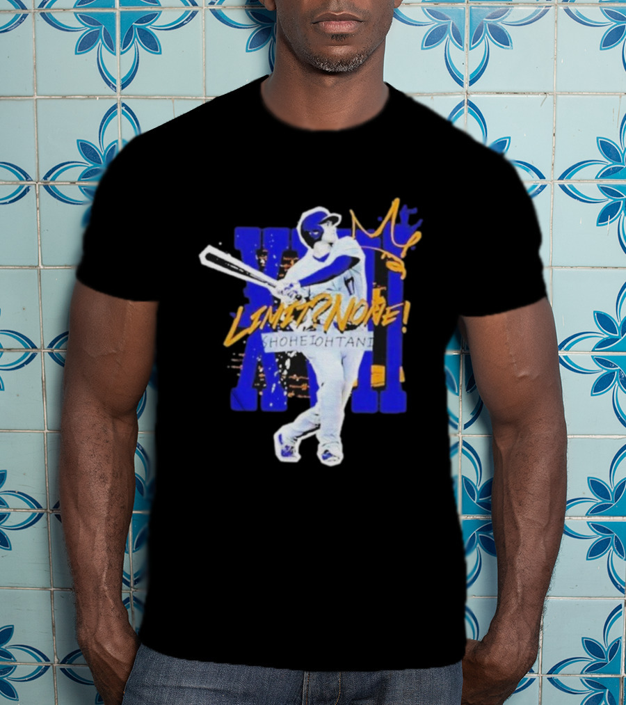 Limit None XVII Shohei Ohtani Baseball Batter Visual T-Shirt