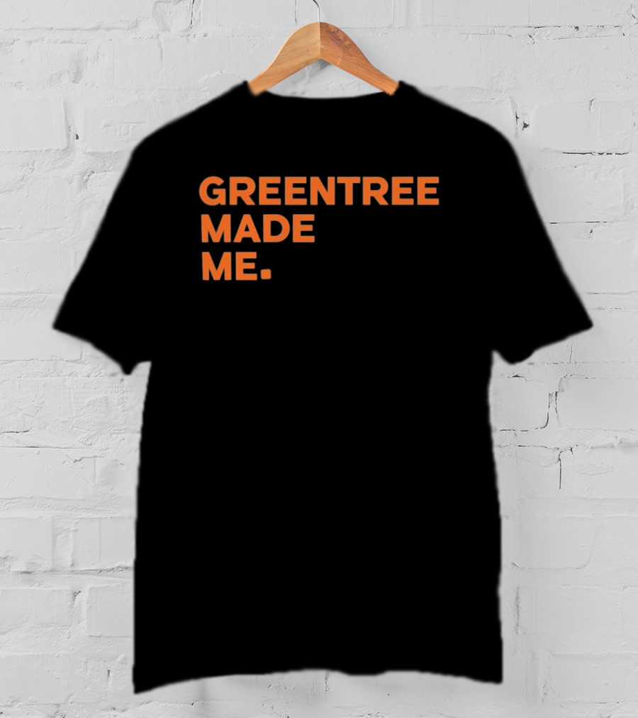 Greentree Made Me Miami Hurricanes Michael Irvin T-Shirt