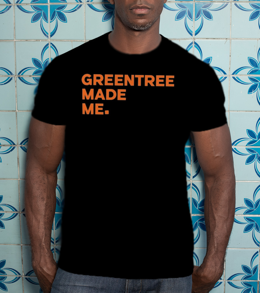 Greentree Made Me Miami Hurricanes Michael Irvin T-Shirt