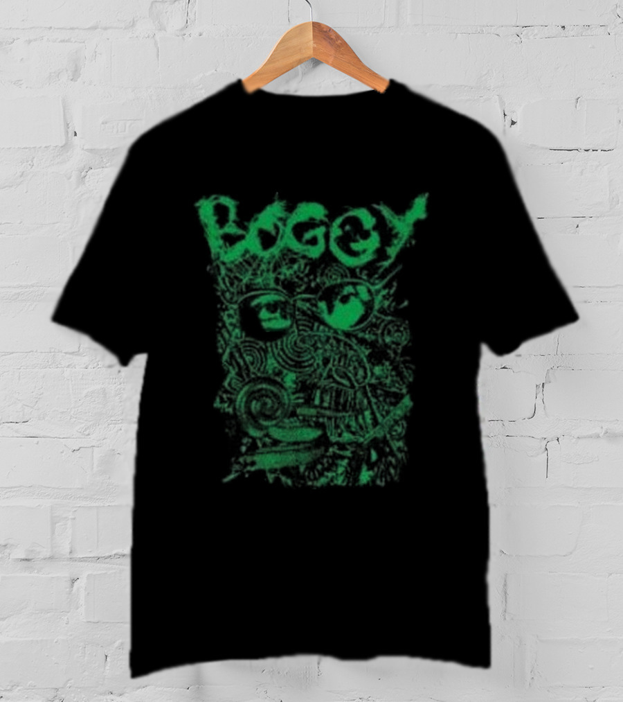 Shed Theory Boggy Style Whimsical Text Art T-Shirt