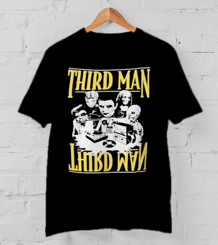 Third Man Records Creepy Mash Up T-Shirt