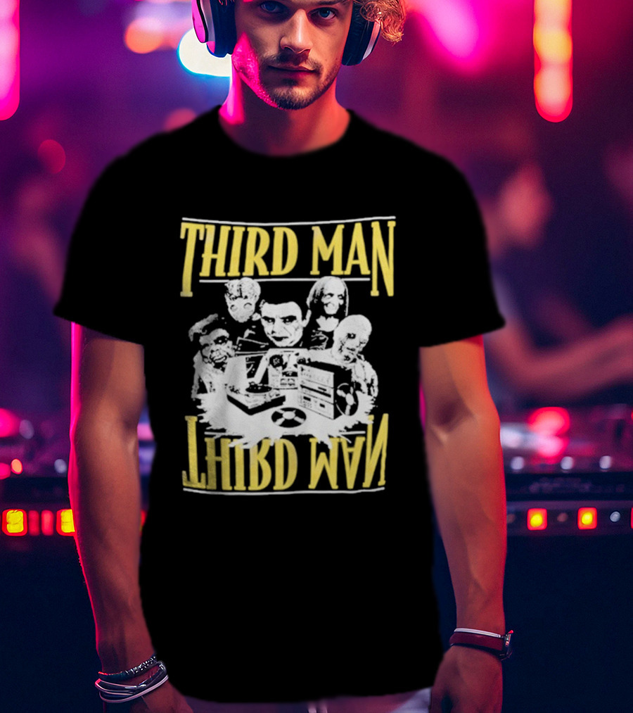 Third Man Records Creepy Mash Up T-Shirt